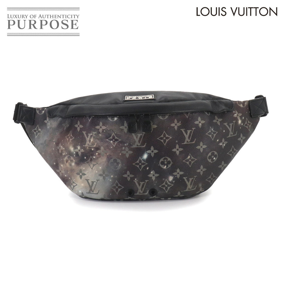 Louis Vuitton Monogram Galaxy Discovery Bag Crossbody Bag Canvas Black Gray